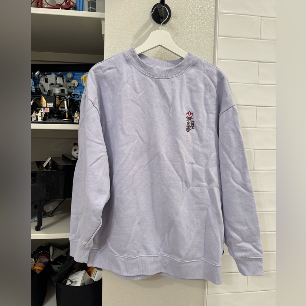 Vans Light Purple Crewneck Sweater